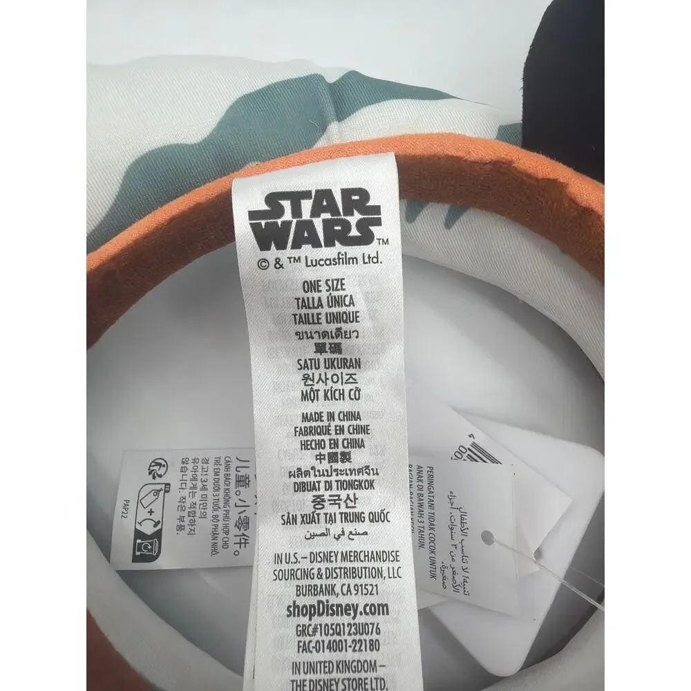 Ahsoka Tano Star Wars Ears Headband Disney Parks Star Wars One Size NWT